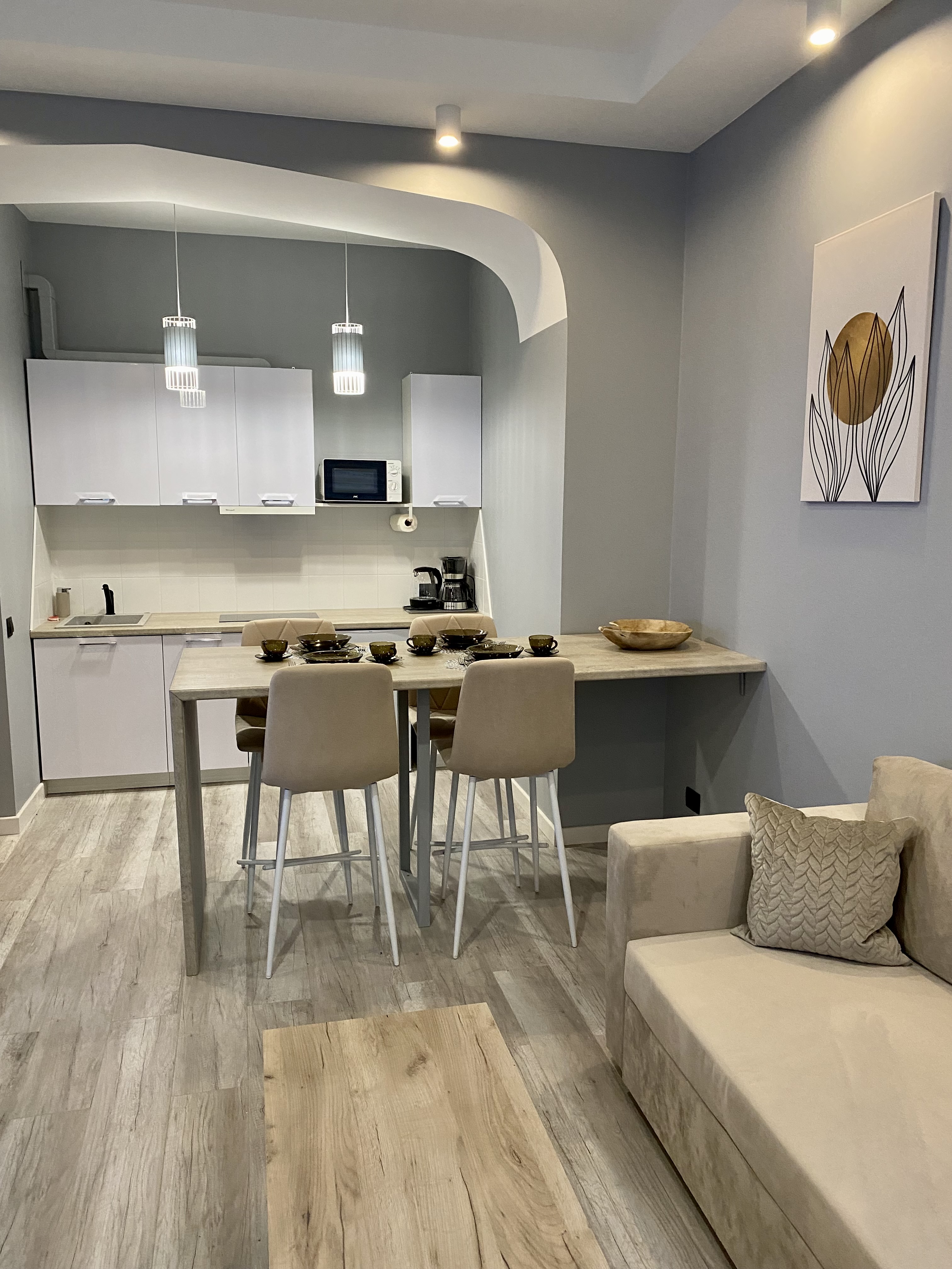 Апартаменты с 1 спальней 